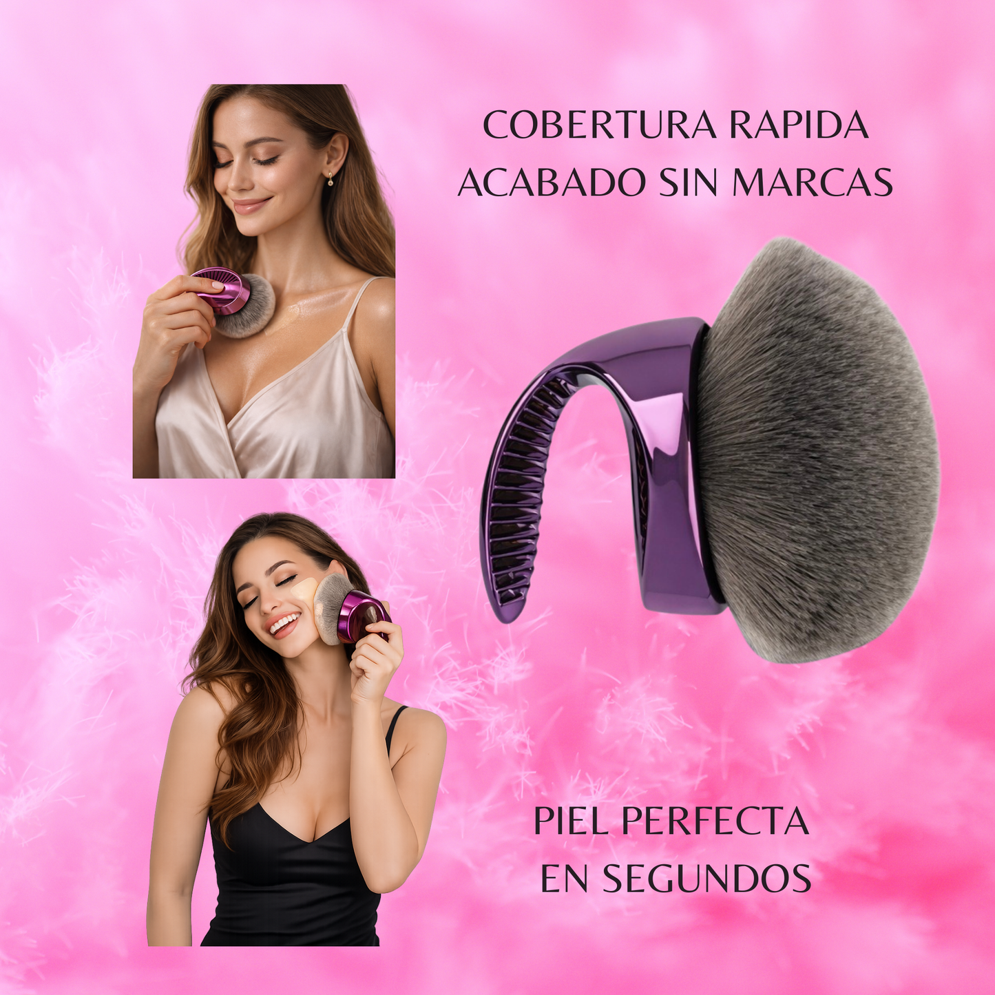 Brocha Kabuki Corporal Extra Grande